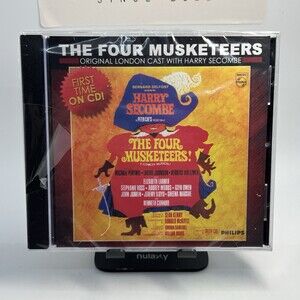 The Four Musketeers Original London Cast (With Harry Secombe) - New w/ Torn Seal